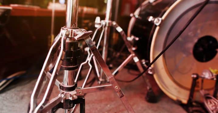 Electronic drum stand