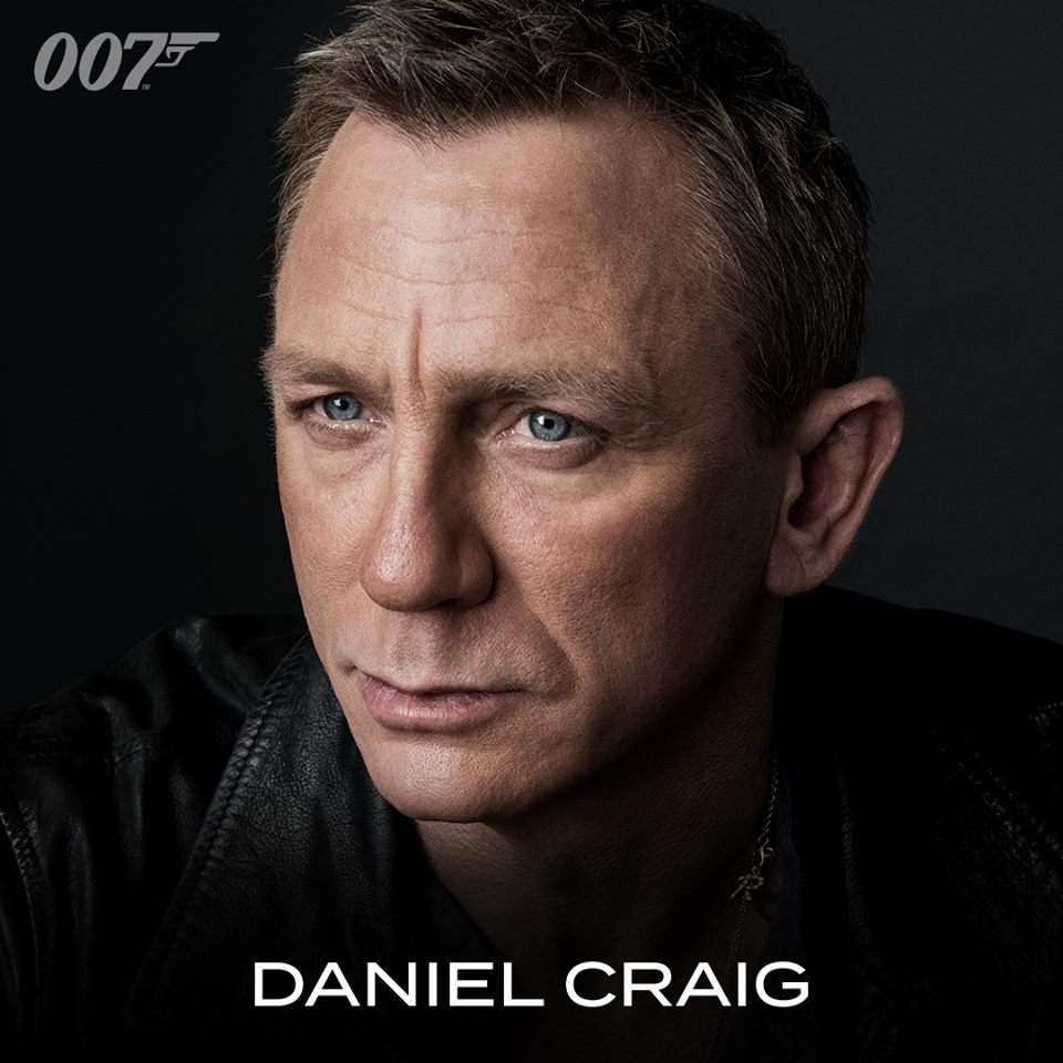 Actor Daniel Craig in promotional photo as James Bond.