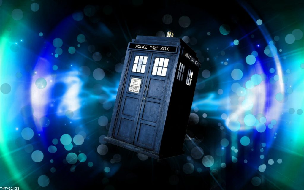Illustrate time travel with Doctor Who 