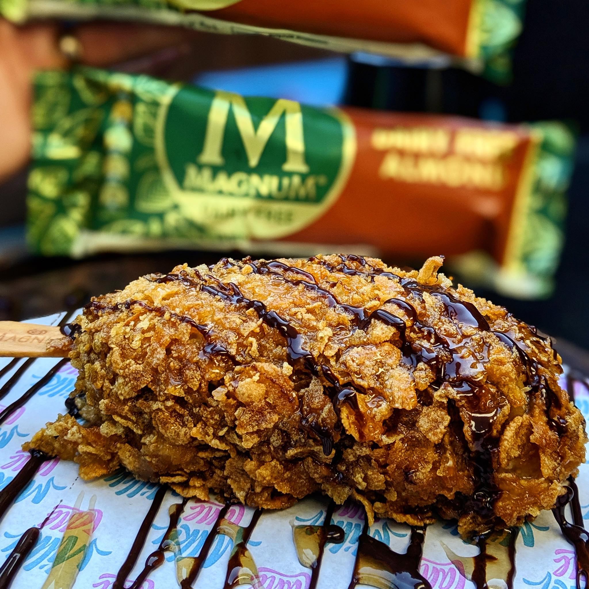 Photo of deep-fried ice cream