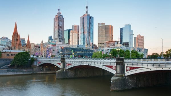 Melbourne, Australia Skyline