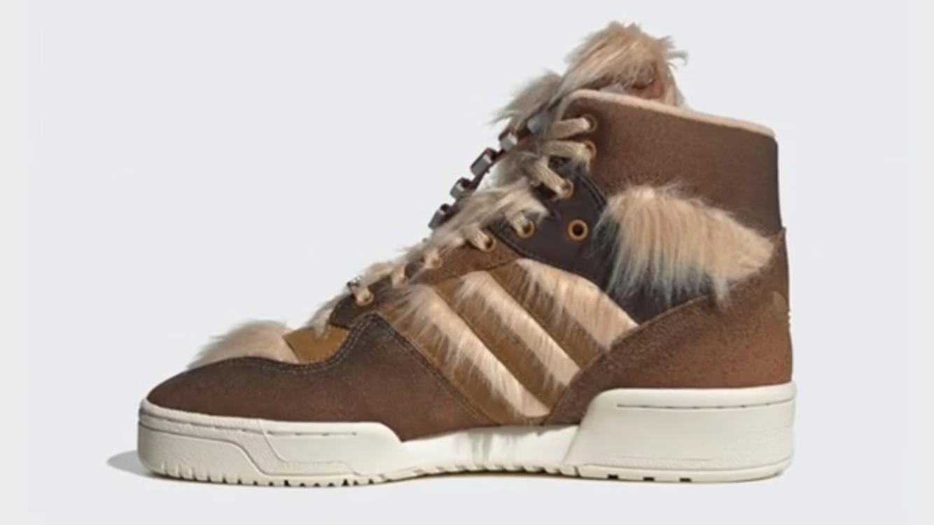 On the 22nd of October, Adidas will release trainers that look like Chewbacca for £119.95.