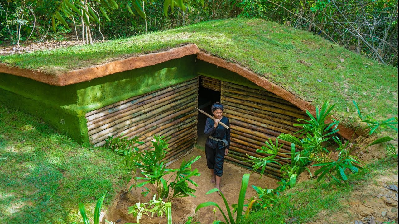 WATCH Woman Build An Entire Underground House From Scratch Trill