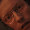 man looking confused and lost into space