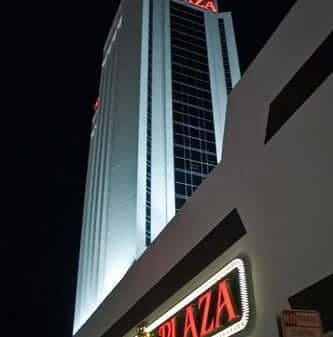 image of the trump plaza hotel and casino which will be demolished