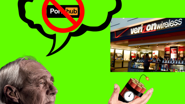 Anti-Porn Extremist Old Man Attempts to Bomb Verizon Store