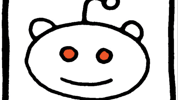 Reddit icon that users will see when they log on to Reddit.