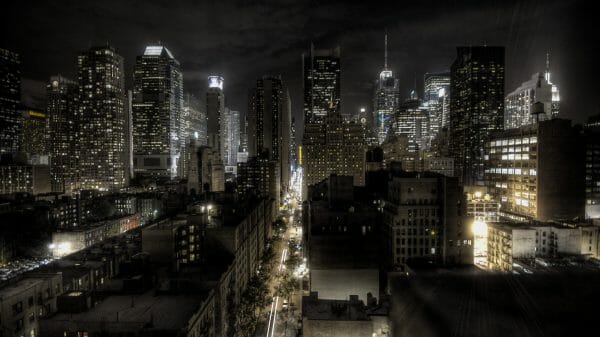 New York City at night HDR.jpg From Wikimedia Commons, the free media repository