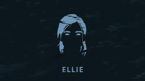 Graphic Art Depicting Ellie from The Last of Us