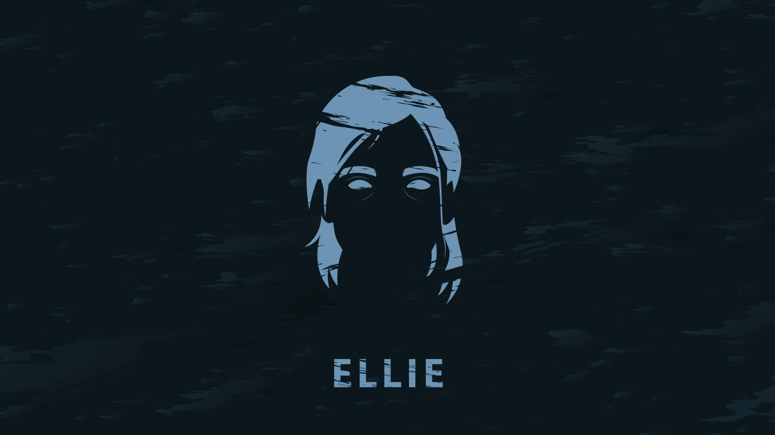 Graphic Art Depicting Ellie from The Last of Us