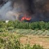 wildfires in France