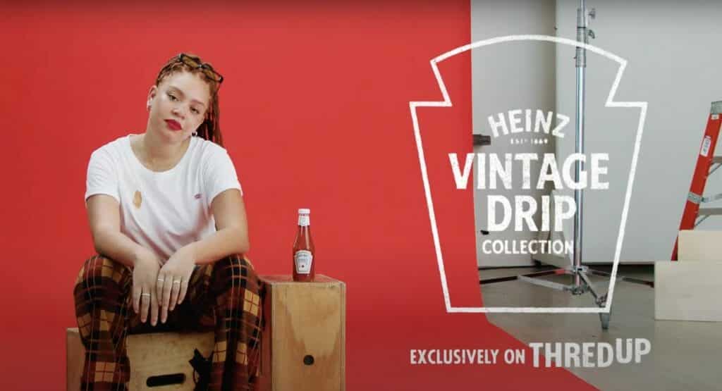 Heinz and thredUP Launch New Brand of Pre Ketchup Stained Clothing Vintage Drip Trill Mag