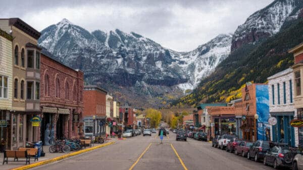 Telluride,,Colorado,,Usa,-,October,14,,2018,:,Colorado,Avenue