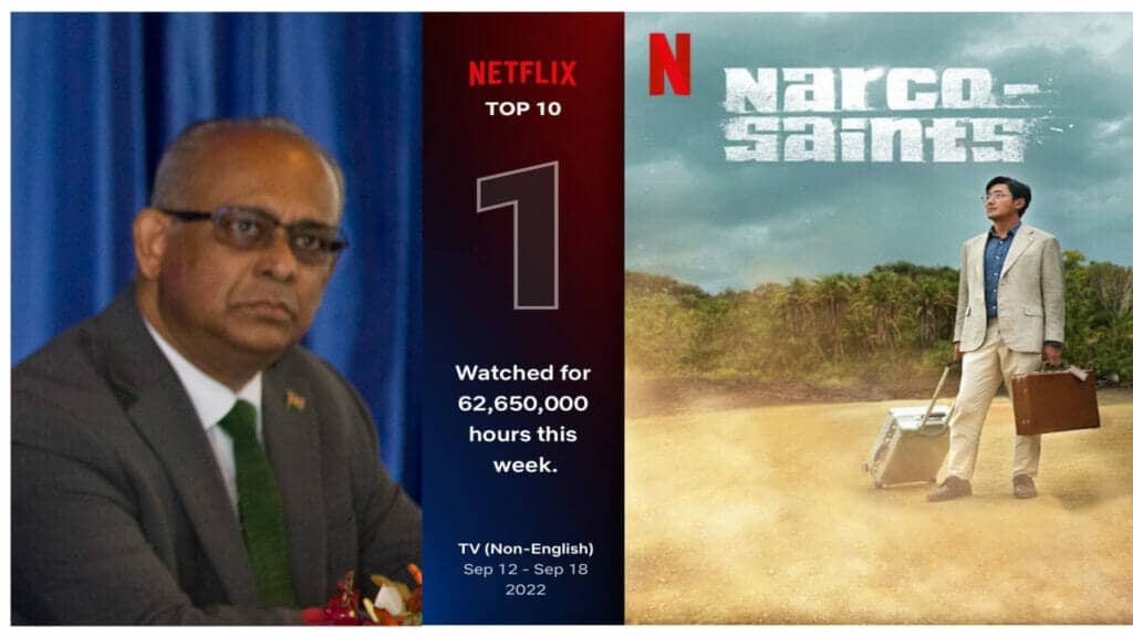 Suriname Minister claims legal actions against Netflix new Korean Drama