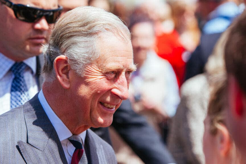 King Charles III in Wellington, New Zealand