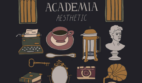 Dark academia aesthetic