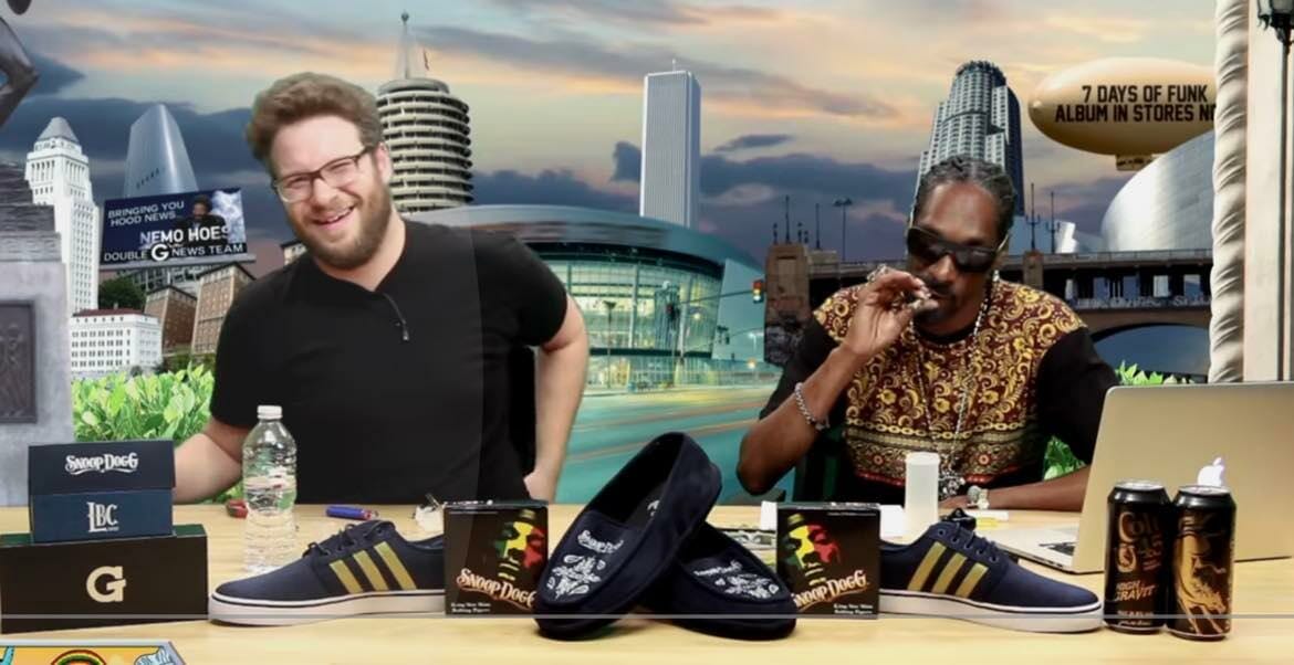 Snoop Dogg and Seth Rogen