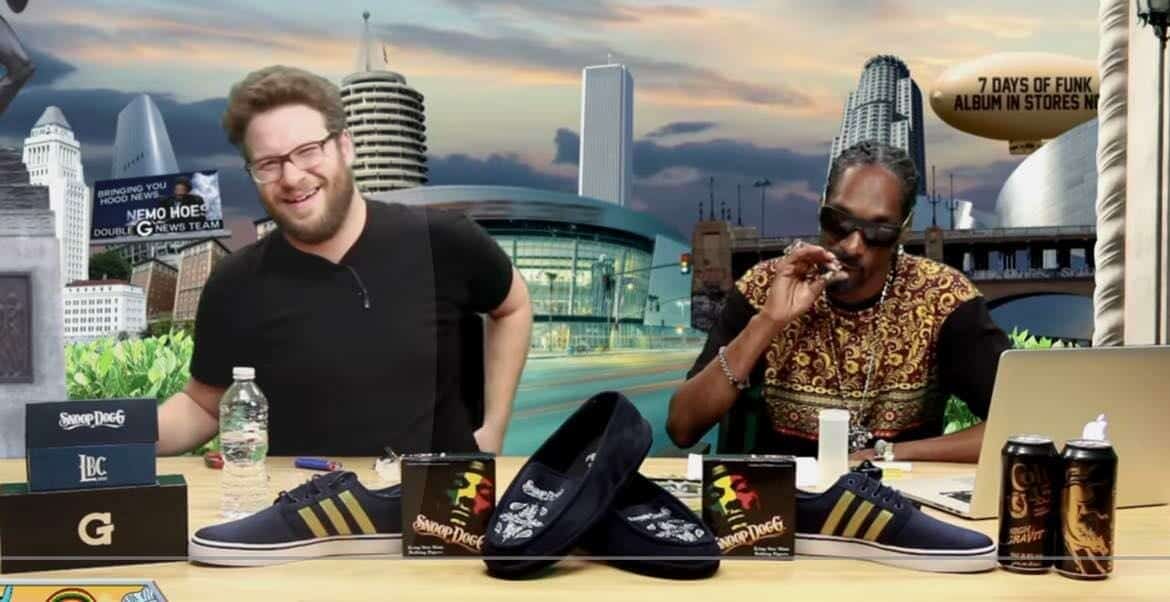 Snoop Dogg and Seth Rogen