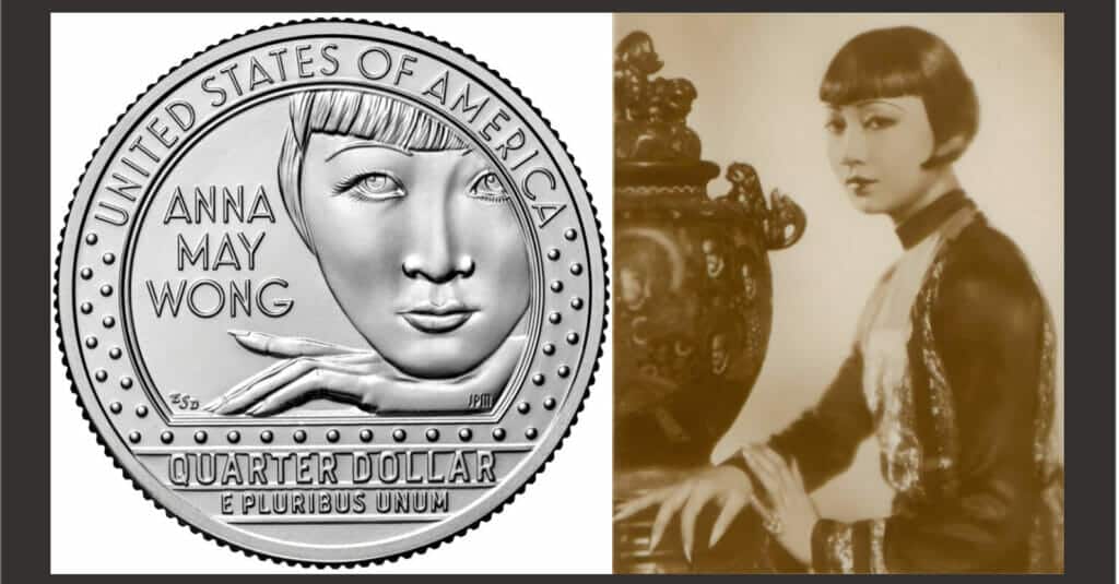 Anna May Wong quarter coin