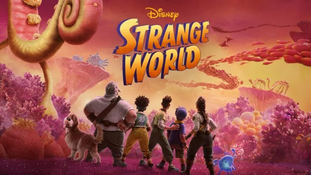 strange world disney movie reviews