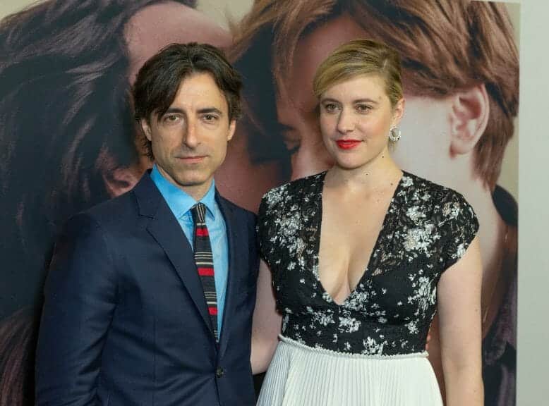 Noah Baumbach and Greta Gerwig at "Marriage Story" premiere.