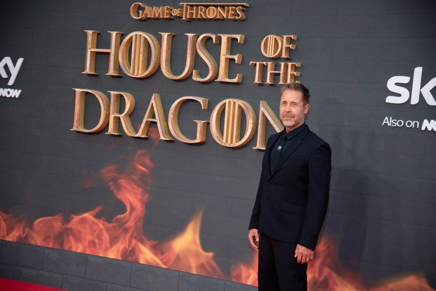 Paddy Considine, star of House of the Dragon and snubbed at the Golden Globes, at the show's premiere. (Loredana Sangiuliano/Shutterstock)