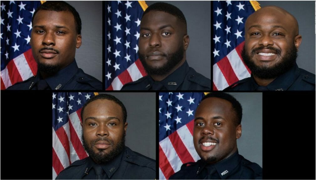 pictures of each officer involved