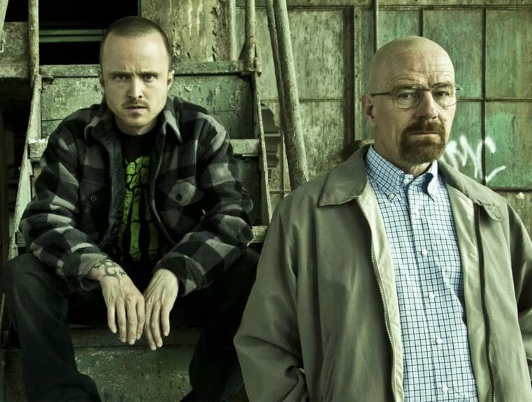 Walt and Jesse Recreate Famous Breaking Bad Scene for Super Bowl