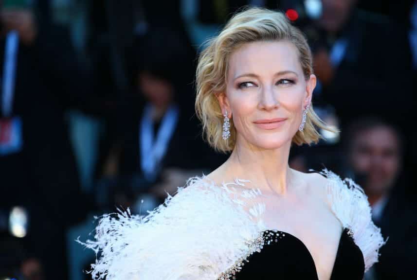 Cate Blanchett, frontrunner for Best Actress, on red carpet(Matteo Chinelatto/Shutterstock)