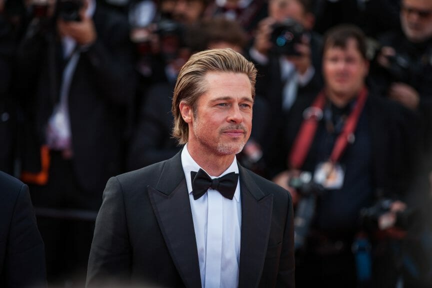 Brad Pitt, who was mentioned a lot at the Golden Globes (Taniavolobueva/Shutterstock)