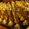 Rows of Oscar Statuettes, which will go to some recently announced nominees.