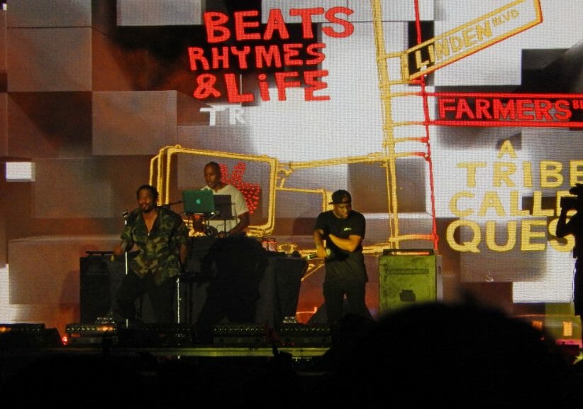 Rock and Roll Hall of Fame nominee A Tribe Called Quest performing (Swimfinfan/Shutterstock)