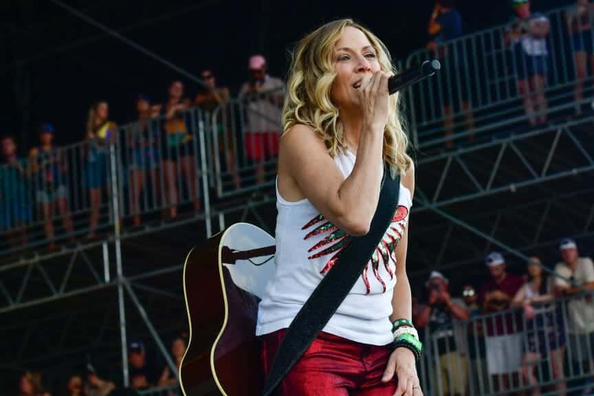 Sheryl Crow performing for fans (Micksphotos/Shutterstock)