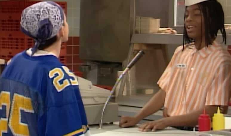 Kel Mitchell in original Good Burger sketch (Nickelodeon)