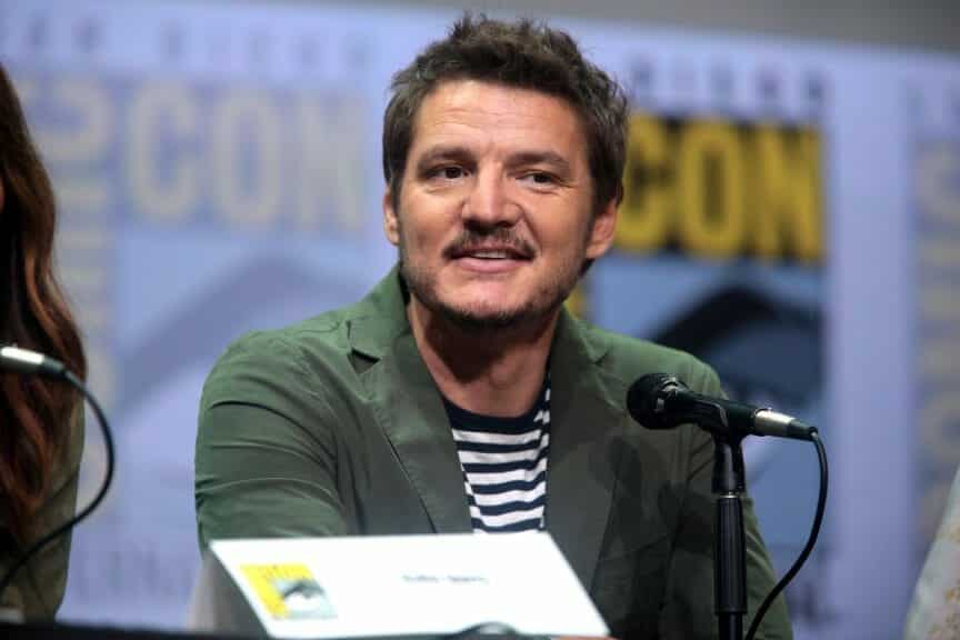 Actor Pedro Pascal at 2017 comic con