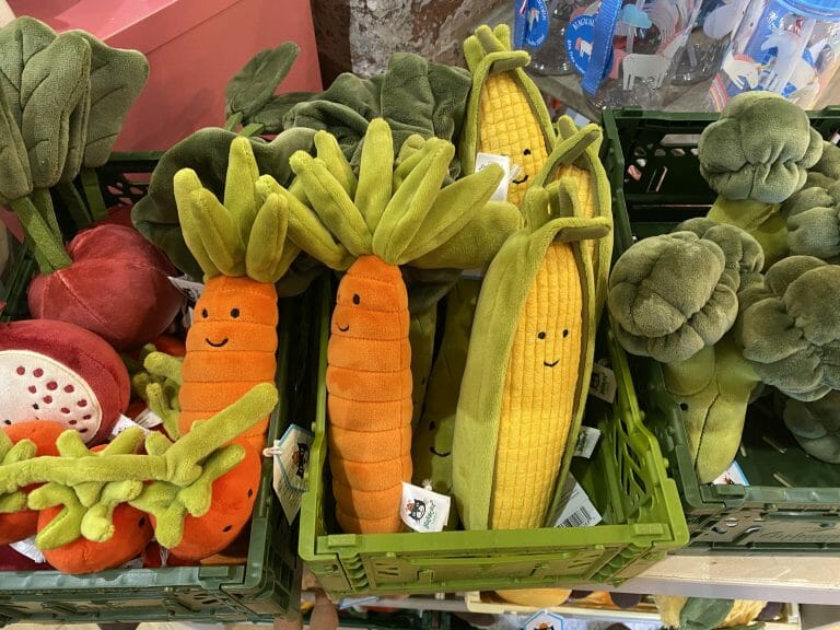 Jellycat fruit and veg amuseables - another way to get our 5 a day in?