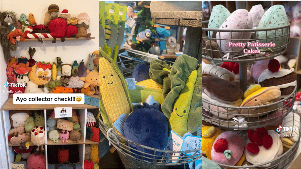 Jellycats have become a major trend on TikTok popularizing them among Gen Z