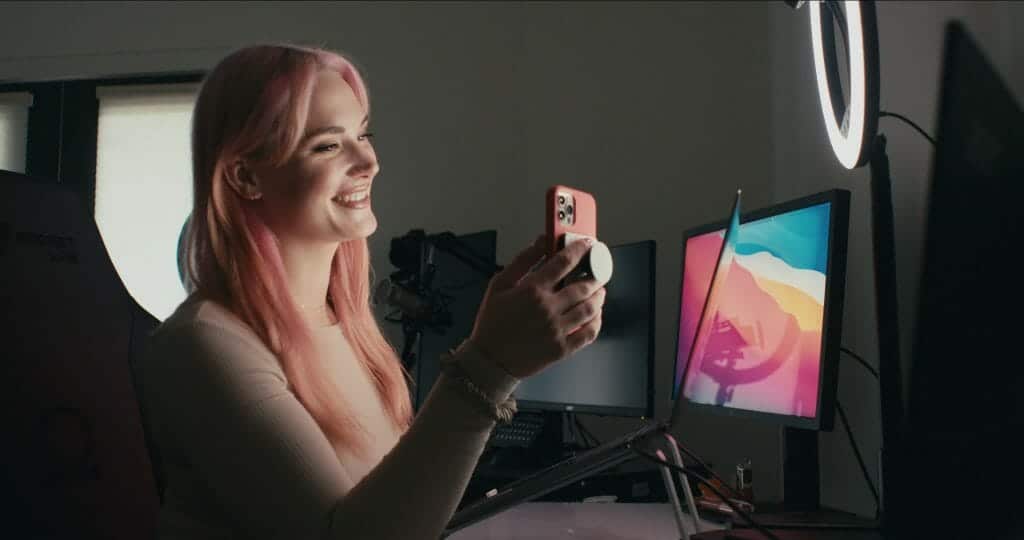 The still of porn performer Siri Dahl in Money Shot: The Pornhub Story.