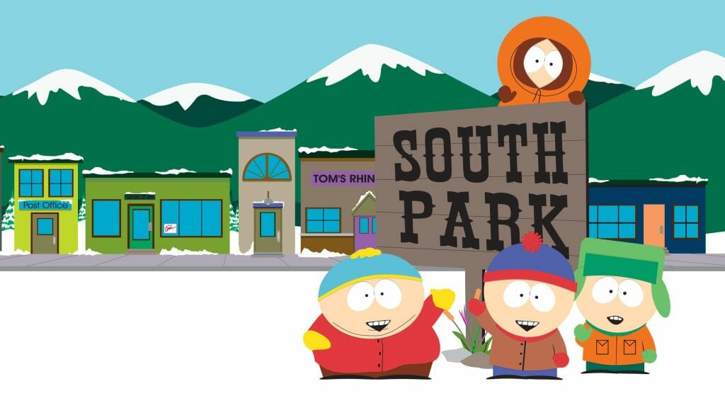 Original South Park title logo