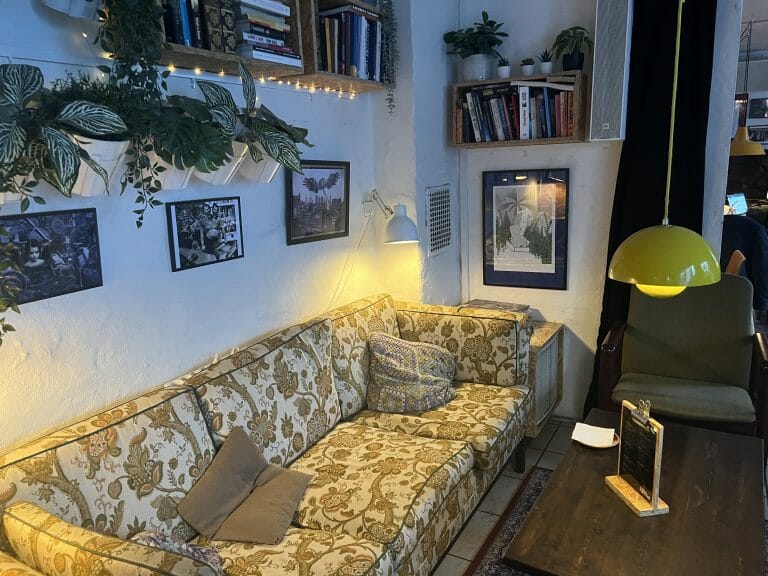Couch and decor