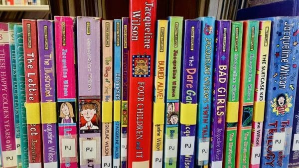 I was even able to find some Jacqueline Wilson books in my University library!