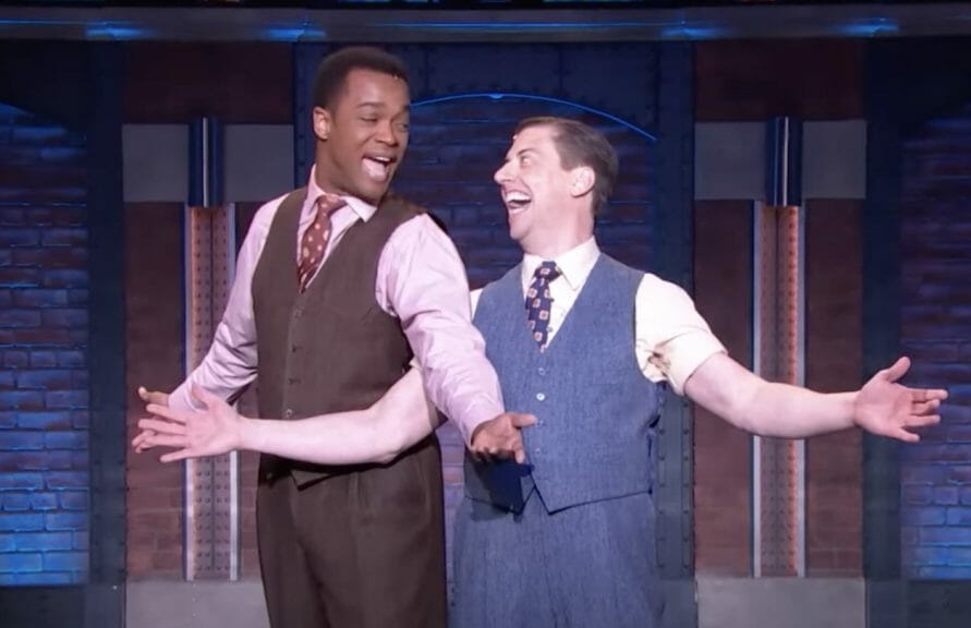 Some Like it Hot, which has 13 Tony nominations (Late Night With Seth Meyers/Youtube)