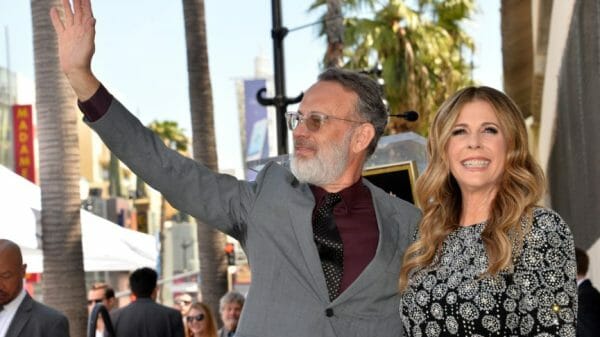 Ritas Wilson and Tom Hanks