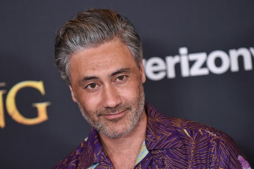 Taika Waititi arrives for Disney's 'The Lion King' World Premiere on July 09, 2019 in Hollywood, CA