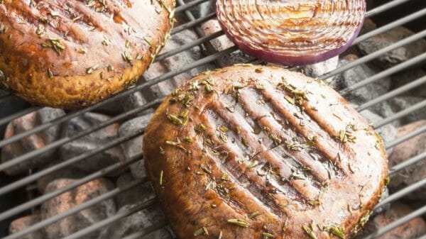 grilled portobello mushrooms