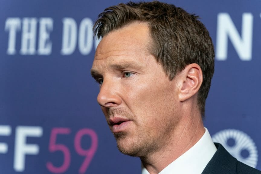 Benedict Cumberbatch attends The Power of the Dog premiere during 59th New York Film Festival at Alice Tully Hall