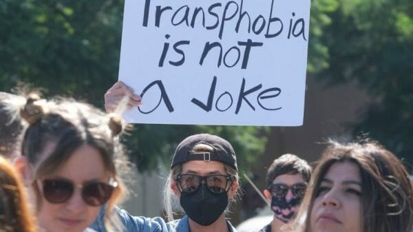 transphobia is not a joke