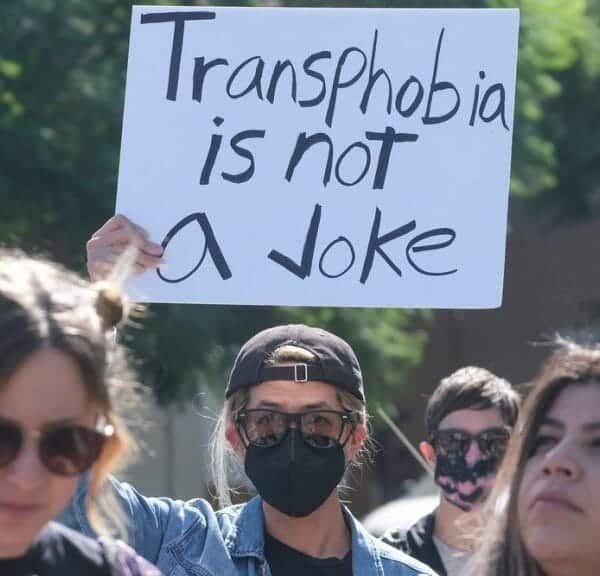 transphobia is not a joke