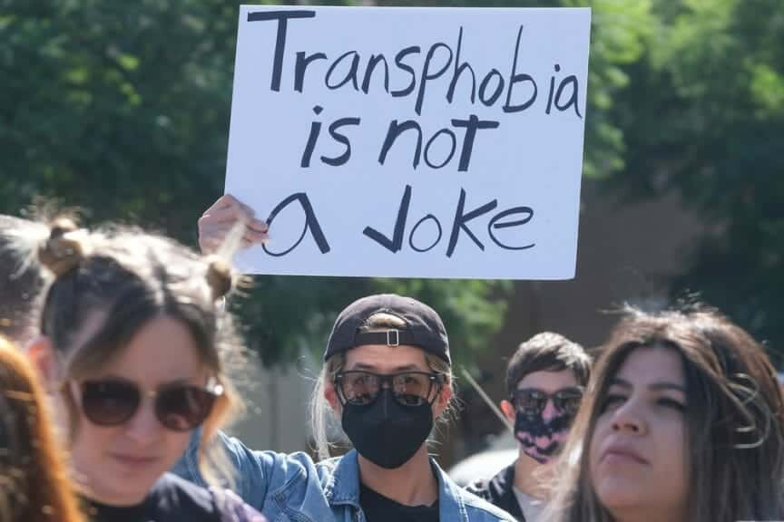 transphobia is not a joke