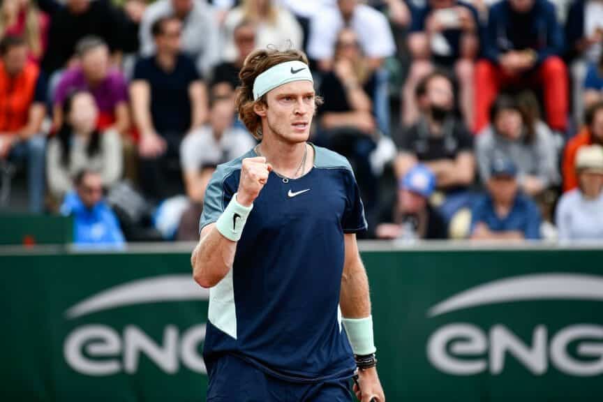 Dark horse Andrey Rublev (Victor Velter/Shutterstock)